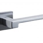 Maniglia Zelda Rosetta Quadra d.52x52x10h Bocchetta Foro Chiave varie finiture  Colombo Design